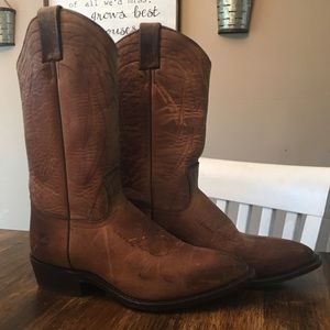 Frye cowboy boots